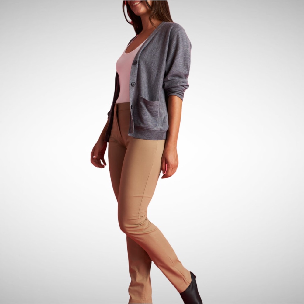 Kit and Ace Modern Pant Skinny Fit Toffee 4